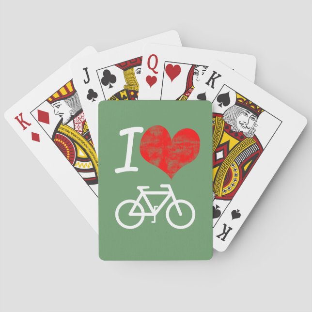 Baralho I Heart Bike (Verso)