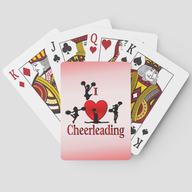Baralho I Heart Cheerhead (Verso)