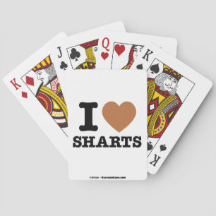 Baralho I Heart Sharts