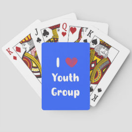 Baralho I Heart Youth Group Classic Playing Cards