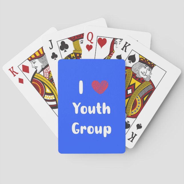 Baralho I Heart Youth Group Classic Playing Cards (Verso)