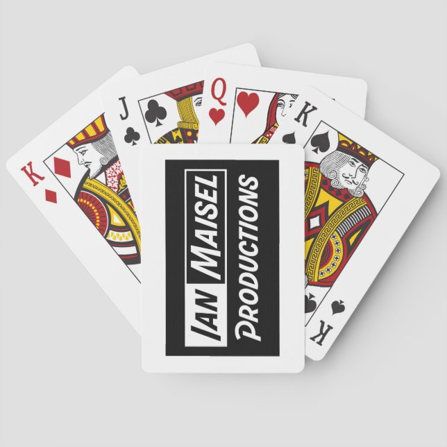 Baralho Ian Maisel Productions Tocando Cartões (Verso)