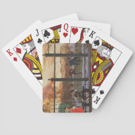 Baralho Ice Skating Rink em inverno (por Konstantin Somov)