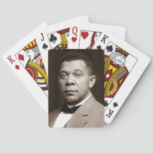 Baralho Ícone da História Negra: Booker T Washington, Retr