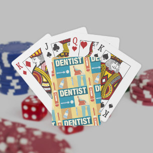 Baralho Icónico profissional do dentista projetado