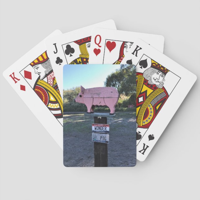 Baralho Idaho Wonder Pig, Engraçado (Verso)