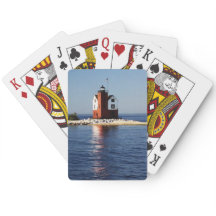 Ilha Round Lighthouse Mackinac