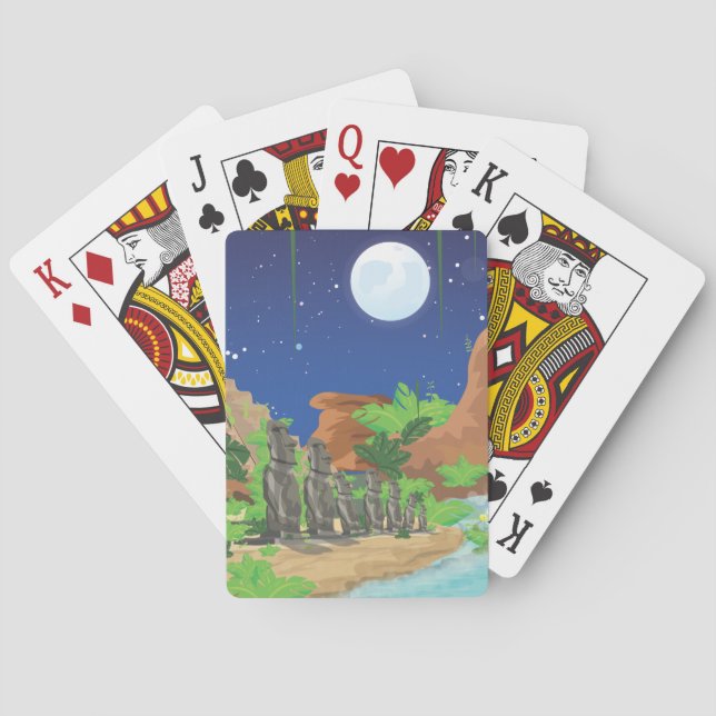 Baralho Ilha Tropical (Verso)