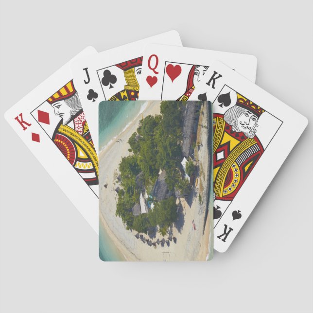 Baralho Ilhas do Mar do Sul, Ilhas Mamanuca, Fiji (Verso)