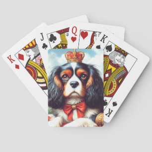 Baralho Ilustração Cavalier King Charles Spaniel