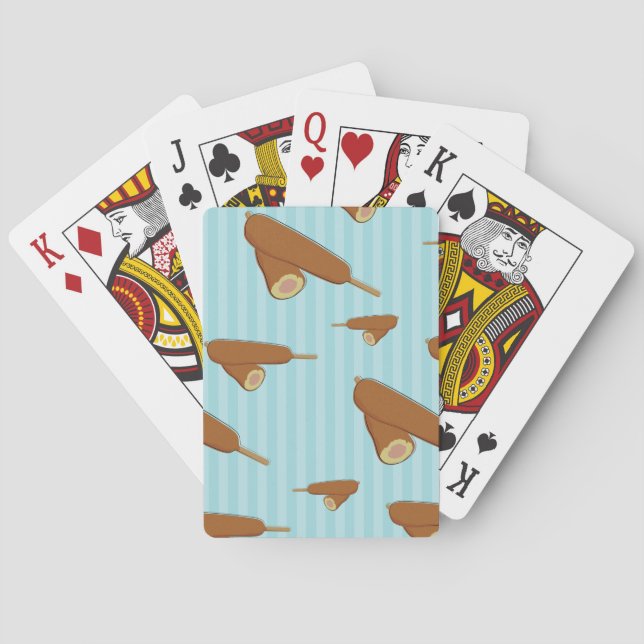 Baralho Ilustração de Cachorro de Milho (Verso)