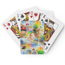 Ilustração de Contorno de Fadas Quimáticas