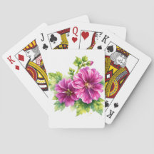 Ilustração de Flor Aquarela Roxa