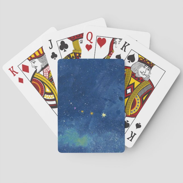 Baralho Ilustração de Starry Sky (Verso)