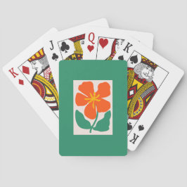 Baralho Ilustração Floral de Arte