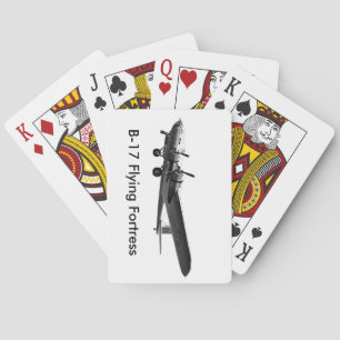 Baralho Imagem da aeronave para cartas de jogar