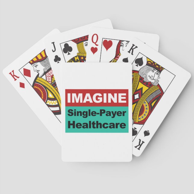 Baralho Imagine o Solteiro que paga o sistema de saúde (Verso)