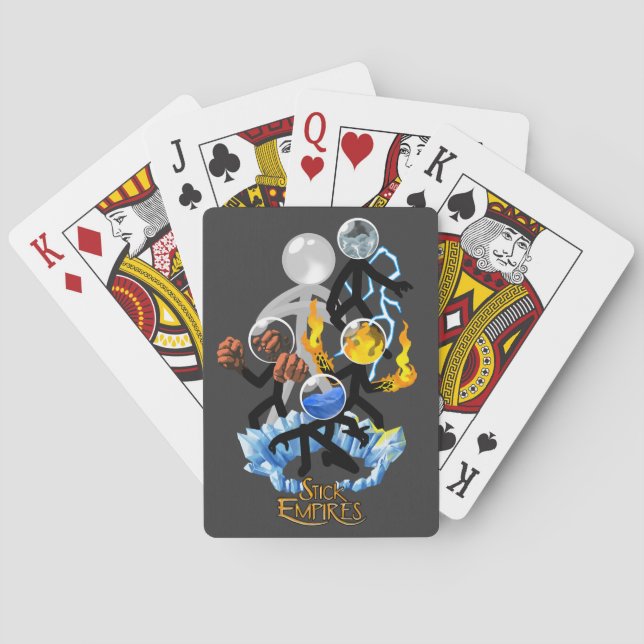Baralho Impérios Stick - Império Elemental (Verso)