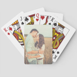 Baralho Impressão de Traços de Pincel Substituir Foto Pers