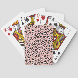 Baralho Impressão Leopardo, Manchas Leopardo, Leopardo Ros