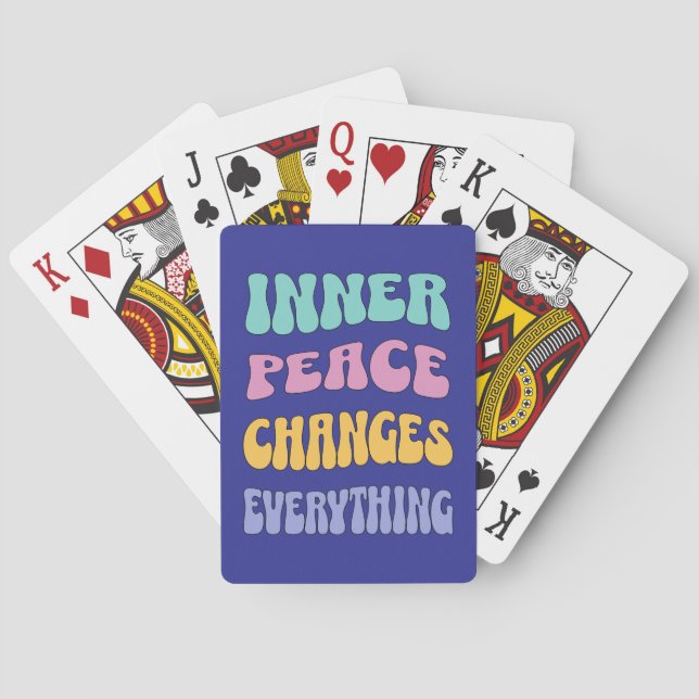 Baralho Inner Peace Changes Everything (Verso)