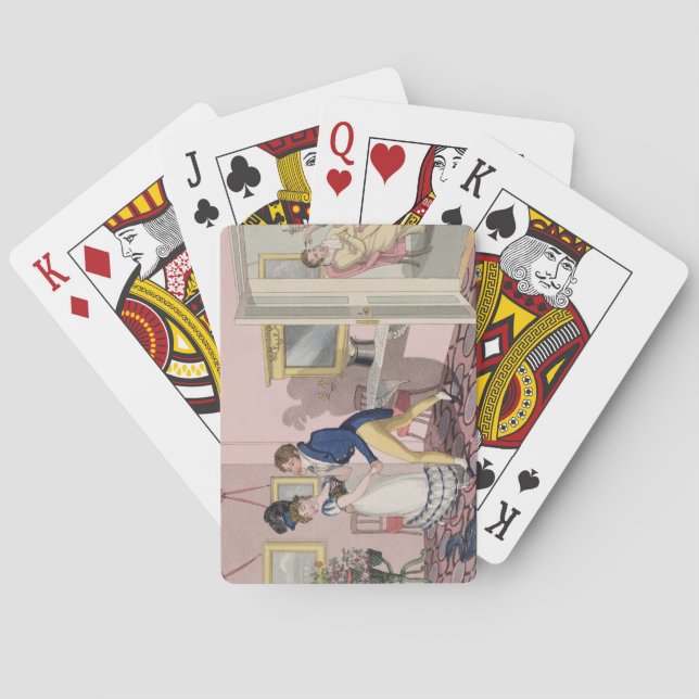 Baralho Intrigue, placa 10 de "Qualificação necessária (Verso)