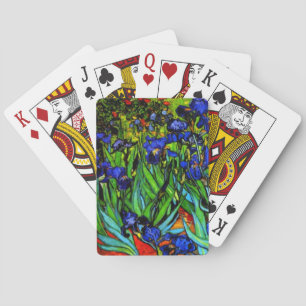 Baralho Irises, famosa pintura de Van Gogh, JOGANDO CARDS