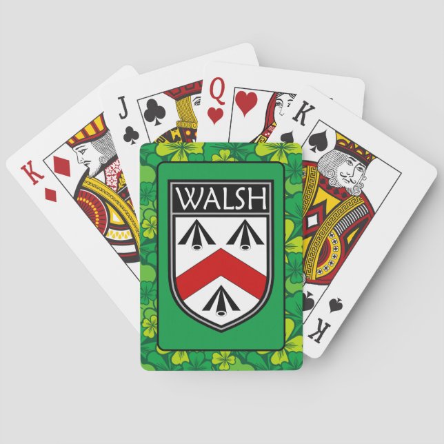 Baralho Irish Clan Walsh (Verso)