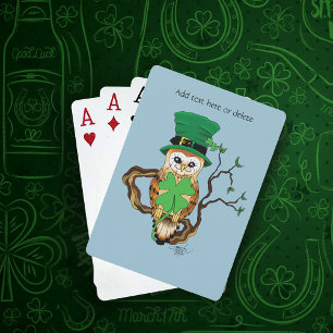 Baralho Irish Clovers Owl Green