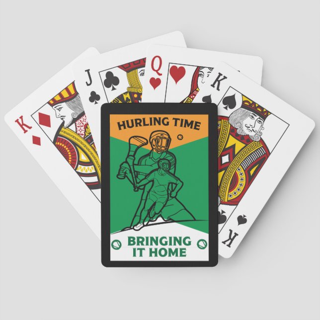 Baralho Irish Hurling Sport (Verso)