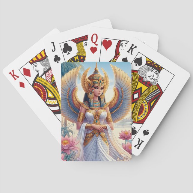 Baralho Isis: Goddess of the Nile (Verso)