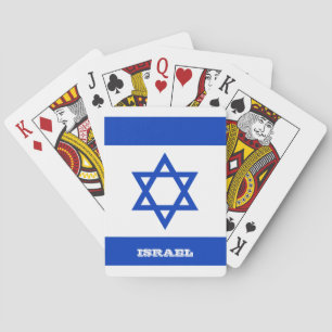 Baralho Israel Flag Games, Israel Jogando Cartões
