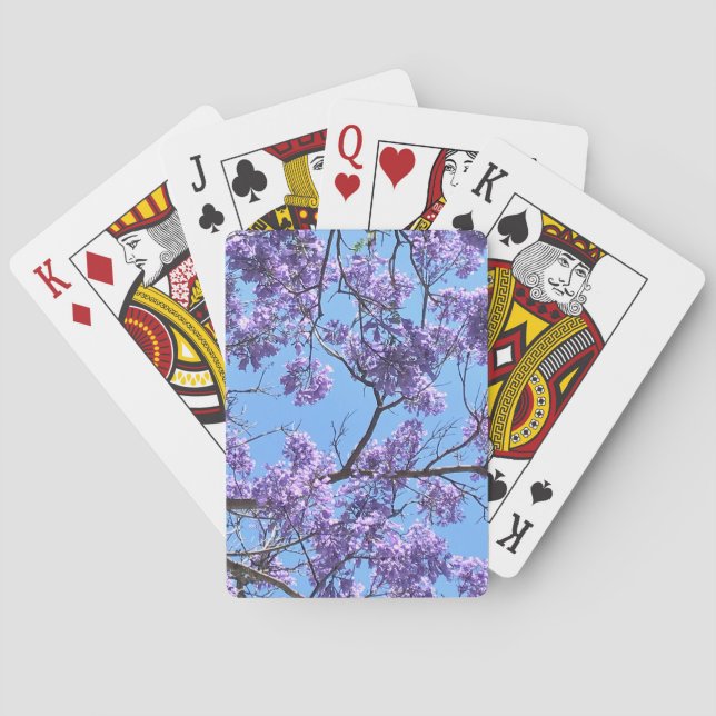 Baralho Jacaranda Blossoms (Verso)