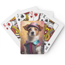 Jack Russell em Figurino Vibrante