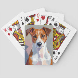 Baralho Jack Russell Terrier | Pintura de Cachorro Animal