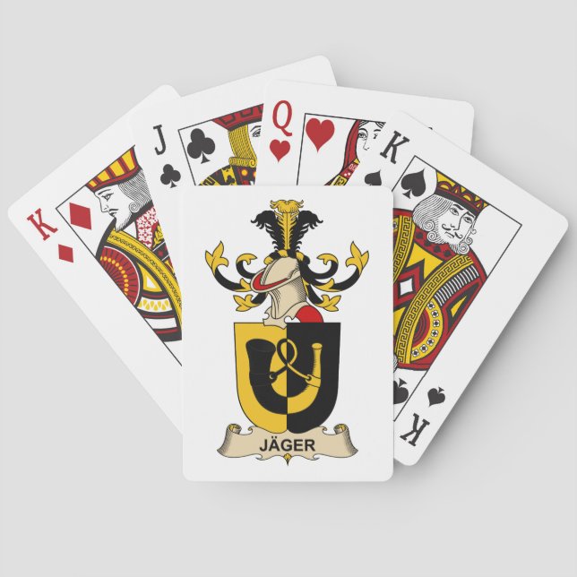 Baralho Jäger Family Crest (Verso)