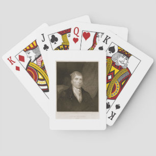 Baralho James Madison envelheceu 82, gravado por Thomas B.