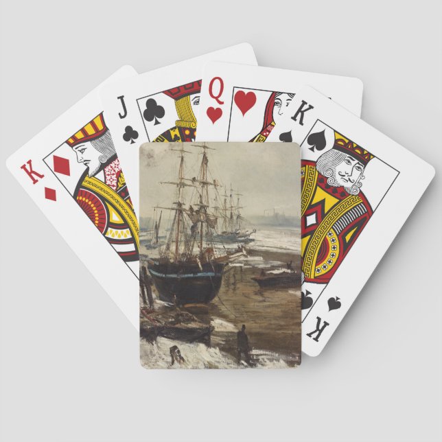 Baralho James Whistler - O Tâmisa no Gelo (Verso)