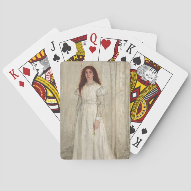 Baralho James Whistler - Sinfonia em branco nº 1 (Verso)