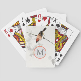 BARALHO JAPONÊS BIRD ART PERSONALIZADA