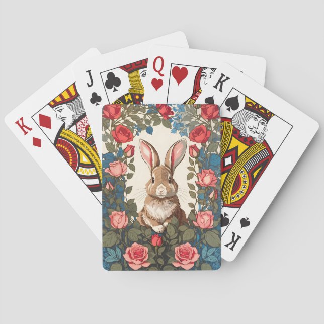 Baralho Jardim de Rosa de Bunny Brown (Verso)