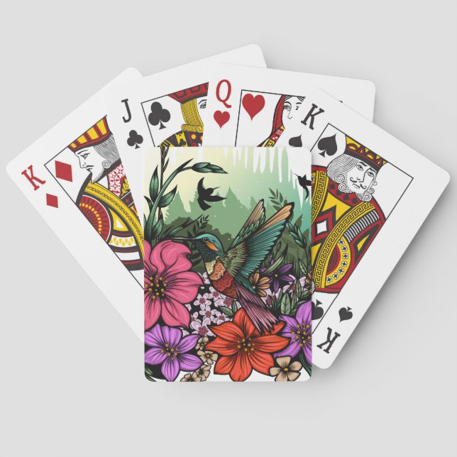 Baralho Jardim do Hummingbird (Verso)