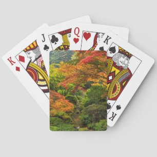 Baralho Jardins Japoneses no Outono em Portland, Oregon 2
