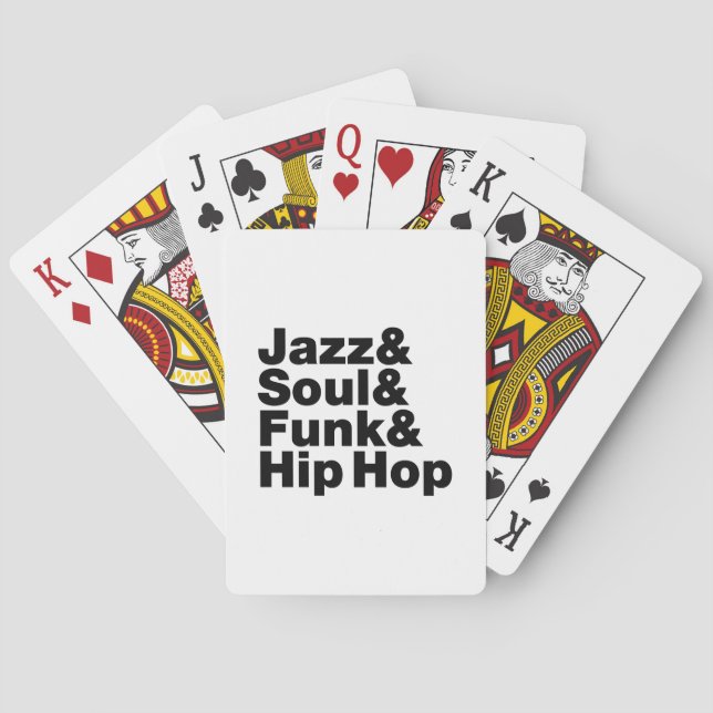 Baralho Jazz & Soul & Funk & Hip Hop (Verso)