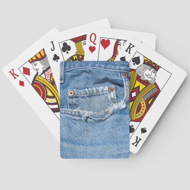 Baralho Jeans Usados (Verso)