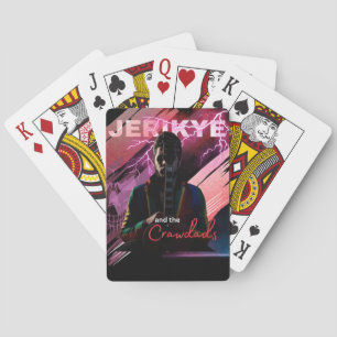 Baralho Jerikye e os Crawdads jogando cartas