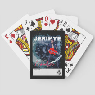 Baralho Jerikye e os Crawdads jogando cartas