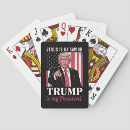 Baralho Jesus É Meu Salvador Trump É Meu Presidente Eleiçã