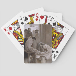 Baralho Jesus Lavando os Pés de Seus Discípulos