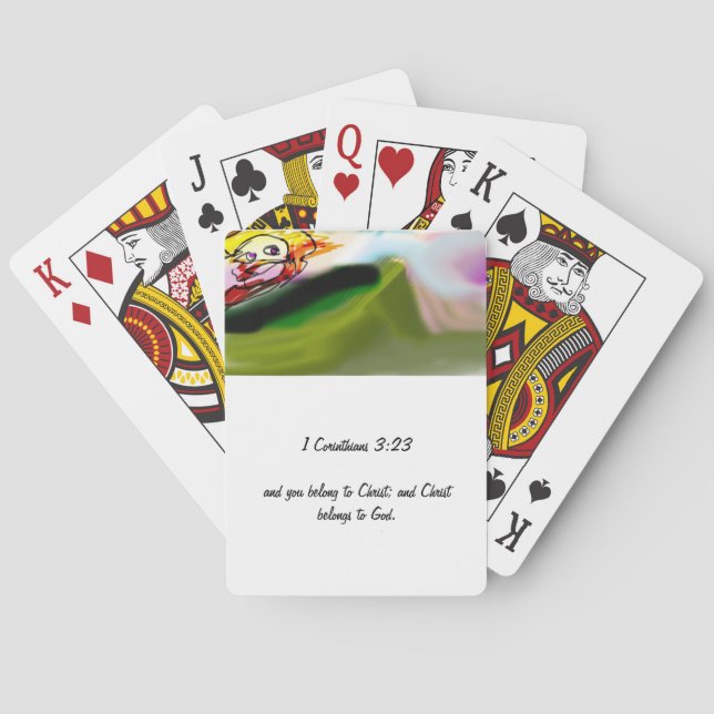 Baralho Jesus primeiro (Verso)